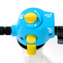 Gloria Pressure Sprayer with Dose Primex 5 with Click and Go Refill, Yellow