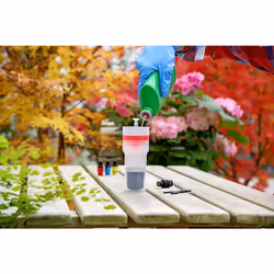 Gloria Pressure Sprayer with Dose Primex 5 with Click and Go Refill, Yellow