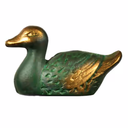 Variosan Retro Garden Tap, 1/2-Inch, Patinated Brass, Large Gap Between Tap and Wall, Solid Wall Rosette