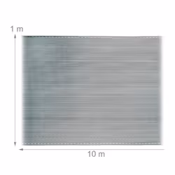Relaxdays Fence Netting, Privacy Shield For Fences & Railing, HDPE Net, UV-resistant, Weatherproof, 1x10m, Green