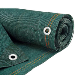 WerkaPro 10589 Green Privacy Screen - 220 g/m? - 10 x 2 m Roll - Polyethylene