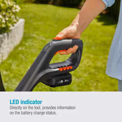 Gardena Battery Trimmer ComfortCut 23/18V P4A Without Battery: Lawn strimmer with 230-mm Cutting Diameter, Telescopic Shaft and pivoting Trimmer Head