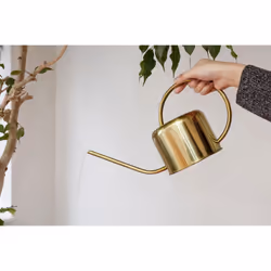 Kikkerland WC01 Vintage Watering Can,Gold