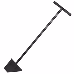 Fiskars Solid Lawn Edger, Length: 109 cm, Width: 23 cm, Boron Steel, Black, 1011617