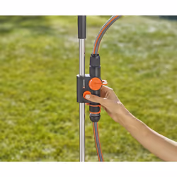 Gardena Garden Shower trio shower with 2 spray modes (shower spray/mist) Water flow control valve, removable shower head with 1.3 m connection hose,
