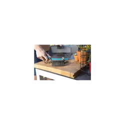 GARDENA city garden balcony box: plastic box with integrated dust pan and four-piece garden set for balcony and patio gardeners, plants trowel,
