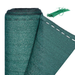 Relaxdays Fence Netting, Privacy Shield for Fences & Railing, HDPE Net, UV-Resistant, Weatherproof, 1.8 x 10 m, Green