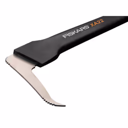 Fiskars WoodXpert XA22 Sappie, Length: 78 cm, Hardened Steel Blade/Fiberglass Resistant Handle, Storage and Transport Case Included, Black/Orange,