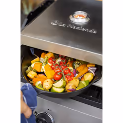La Hacienda 56294 BBQ Pizza Oven Stainles Outdoor Heating, Stainless Steel