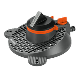 GARDENA Comfort Part and Full Circle Sprinkler Tango: circular sprinkler 2 in 1: Partial and popular rice sprinkler, water quantity and Adjustable