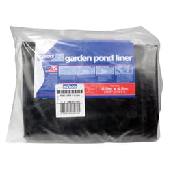 HOZELOCK - Pond Liner Size L (4,5m x 4m) : Ideal for Small Ponds and Koi Pools, Robust and Durable Liner [3463T0155], Black