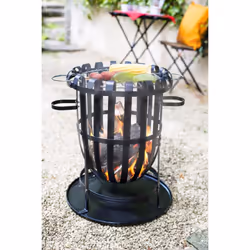 La Hacienda Vancouver Black Firebasket,45x45x56cm