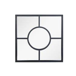 La Hacienda Aston & Wold Black Square Garden Mirror