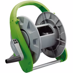 Draper Garden Hose Pipe Reel Cart | 50m Storage Capacity | Wall Mounted or Portable Design | Angled Hose Connecter | Hose ree ...