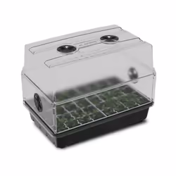 AC Infinity Humidity Dome, Germination Kit with Sturdy Drip Tray, 5x8 Cell Seedling Tray, and Vented Height Extension Panels, ...