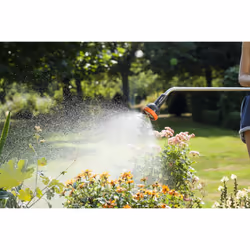 Gardena Professional system spray wand: rod garden spray for a higher water flow, adjustable water jet, length 92 cm (2849-20)