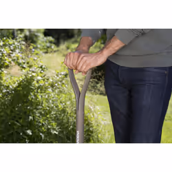 Gardena NatureLine Digging Fork for Turning Over and Loosening Soil, FSC-Certified Ashwood, Ergonomic D-Handle (17002-20) 17001-20