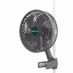 Mars Hydro 6 Inch Clip-On Fan for Grow Tent, Powerful Oscillating Clip Fan with 10w Low Noise for Hydroponic Plants Hydroponi ...