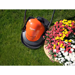 Flymo Turbo Lite 260 Electric Hover Lawn Mower, 1400 W, 26 cm Cutting Width