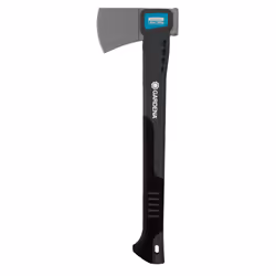 GARDENA Axe 1000 A: Small Axe For The cases Of Small Trees, Deliming And Splitting Wood, Special Coating, 45 cm (8714-48), Bl ...