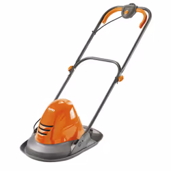 Flymo Turbo Lite 270 Electric Hover Lawn Mower, 1400W, 27cm Cutting Width