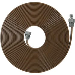 Gardena Sprinkler Hose: Fine Sprayer for beds, Borders and Narrow Areas, Length 15 m, Ready for Connection, Brown, can be Shortened or Extended