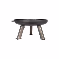PITTSBURGH INDUSTRIAL FIREPIT SMALL, Oiled Steel