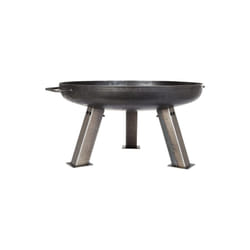 PITTSBURGH INDUSTRIAL FIREPIT SMALL, Oiled Steel