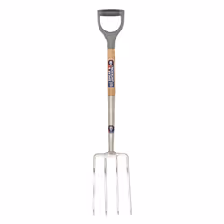 Spear & Jackson 1560SF Neverbend Stainless Digging Fork, Blue
