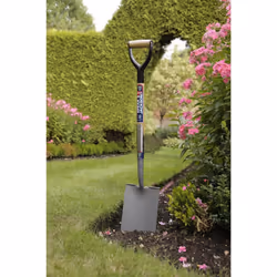 Spear & Jackson 1071AL Neverbend Professional Treaded Digging Spade, Blue