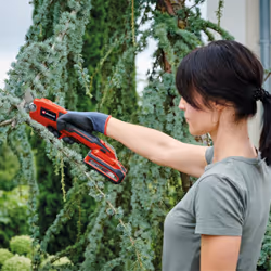 Einhell Power X-Change 18V Cordless Electric Pruning Shears - Motorised Garden Secateurs Heavy Duty Ideal For Arthritic Hands - GE-LS 18 Li-Solo