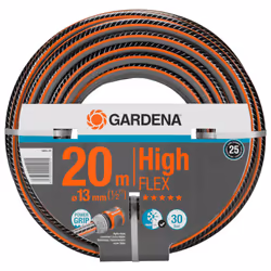 Gardena Comfort Highflex Hose 13 mm (1/2 inch), 20 m: Garden Hose with Power-Grip Profile, 30 bar Bursting Pressure, dimensio ...