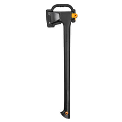 Fiskars Splitting Axe L, Solid, With protective cover, Non-stick coated, Steel/Plastic and Glass fibre handle, Black/Orange, A19, Length: 6.5 cm, 1.6