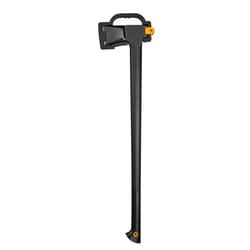 Fiskars Splitting Axe XL, Solid, With protective cover, Non-stick coated, Steel/Plastic and Glass fibre handle, Black/Orange, A26, Length: 92 cm, 2.6