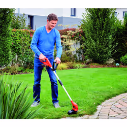 Einhell Power X-Change 18/24 Cordless Strimmer - 18V Lightweight Battery Grass Trimmer With 20 x Blades, 24cm Cutting Width - GC-CT 18/24 Li Solo