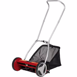 Einhell GC-HM 400 Hand Push Lawnmower -- Manual Lawn-Mower With 40cm Cutting Width, 27L Grass Box, 4 Cutting Height Levels -- ...