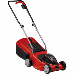 Einhell GE-EM 1032 Electric Lawnmower -- 32cm Cutting Width, 30L Grass Box, 3 Cutting Height Levels -- Lightweight, Walk-Behi ...
