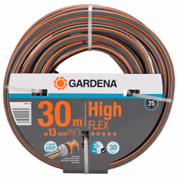 Gardena Comfort HighFLEX Hose, 13 mm (1/2 inch), 30 m: Garden Hose with Power Grip Profile, 30 bar Burst Pressure, Keeps its  ...
