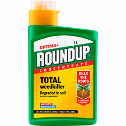 Roundup Optima+ Total Weedkiller, Concentrate, 1 Litre