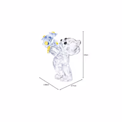 Swarovski Kris Bear - Forget-me-not