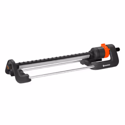 Gardena Aqua L rectangular oscillating sprinkler: Lawn sprinkler for watering areas of 120?280 m?, range 8?16 m, spread max. ...