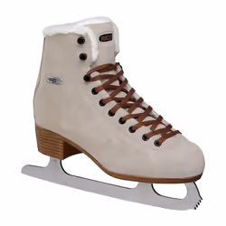 Roces Women's Suede ECO-FUR Leisure Ice Skates, Suede Brown, 41