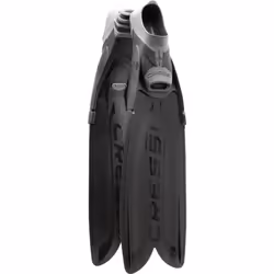 CRESSI Gara Turbo Flex Fins Black 42/43 - Unisex Lightweight Reactive High Performance Fins Gara System with Interchangeable ...