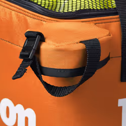 Wilson Tennis Ball Teaching Basket Bag (150 Ball Capacity) - Orange