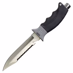 Cressi Borg Diving Knife - Black