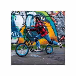 Xootz Kids BMX Scooter, for Beginner and Intermediate Riders, Blue