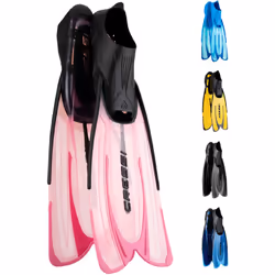 Cressi Unisex's Agua Fins for Diving and Snorkeling, Pink, 39/40 (5/6)