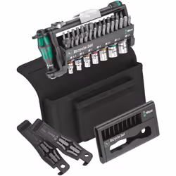 Bicycle Set 3 Metric 1/4in Drive Ratchet & Socket Set, 39 Piece