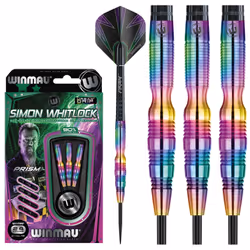 WINMAU Champions - Simon Whitlock 3: 24g Tungsten Darts Set with Flights and Stems