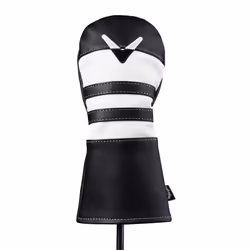 Callaway Unisex-Adult 2020 Vintage Synthetic Leather Fairway Wood Headcover Golf Fairway Wood Headcovers, Black/White, One Si ...